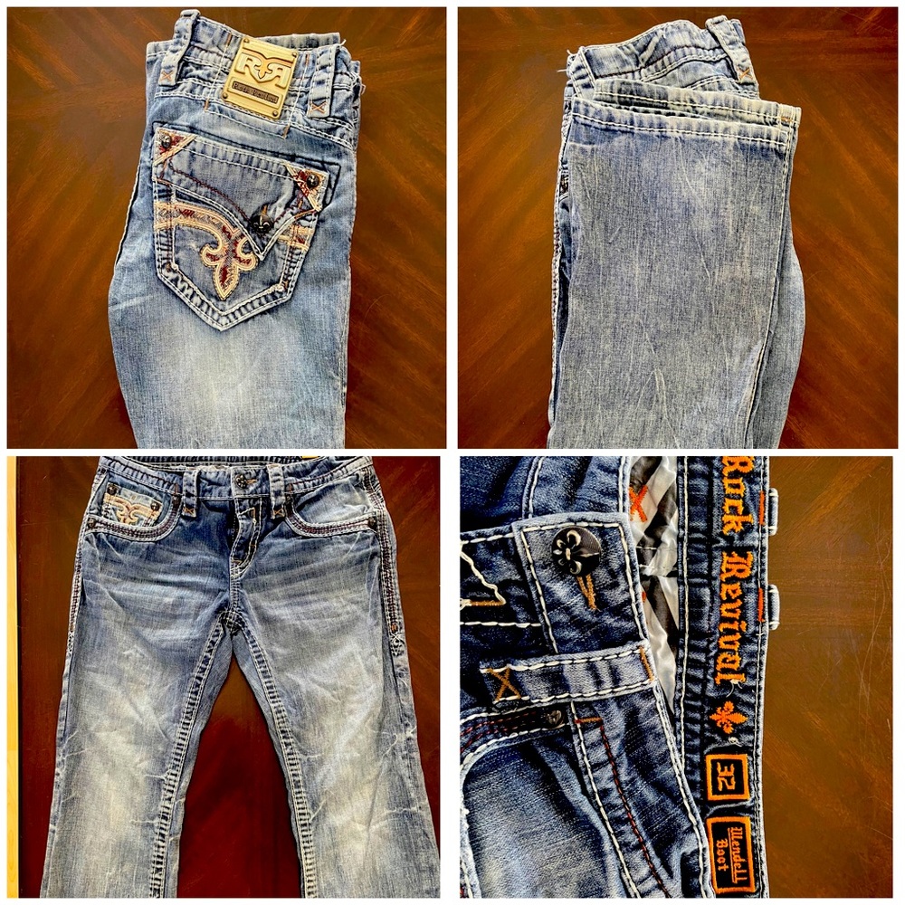 Mens Rock Revival jeans size 32x29